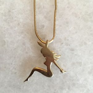 Playboy brand gold plated necklace